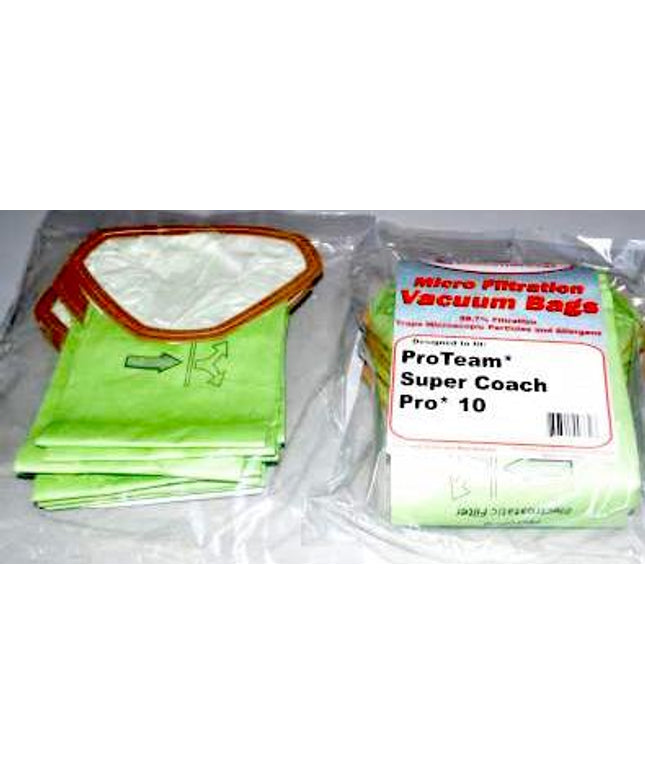 ProTeam Pro 10 Backpack Vacuum Bags - 10 pack