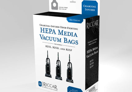Riccar R25 Series HEPA Media Vacuum Cleaner Bags (6 Pack)