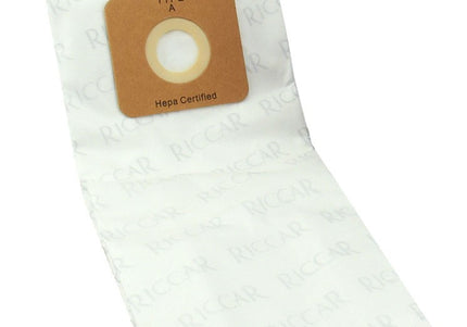 Riccar type A Vibrance HEPA Vacuum Bags (6 pack) Part # RAH-6  for classic style models