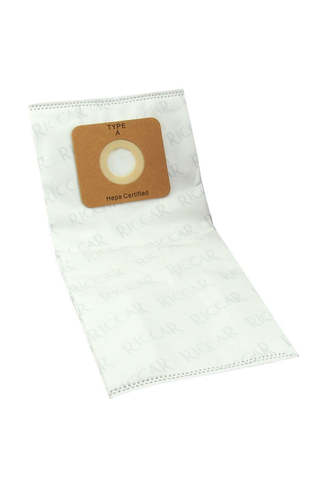 Riccar R21 series type A Vibrance HEPA Vacuum Bags (6 pack) Part # RAH-6  for classic style models