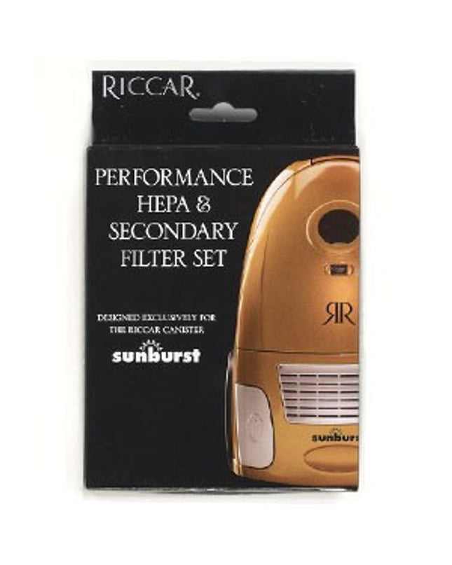 Riccar Sunburst HEPA and Secondary Vacuum Filters Part # RF14