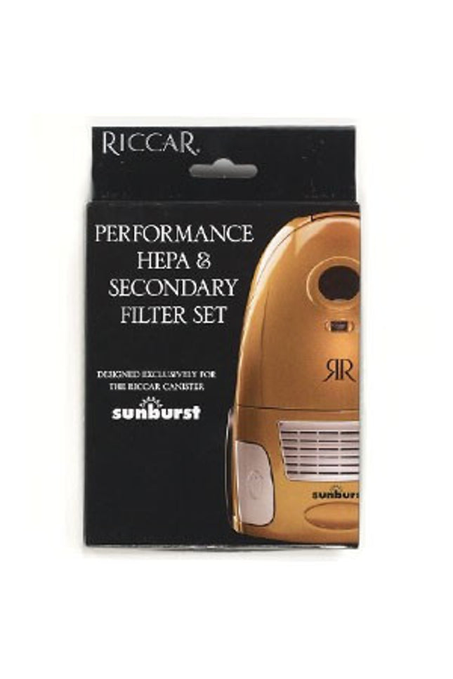 Riccar Sunburst HEPA and Secondary Vacuum Filters Part # RF14