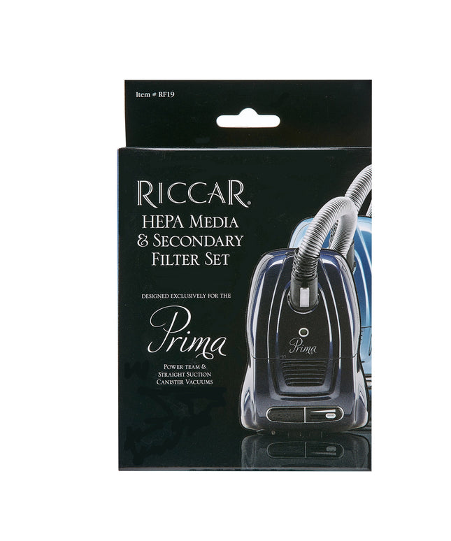 Riccar Prima Canister HEPA Media Filter Set Part # RF19
