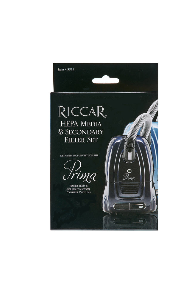 Riccar Prima Canister HEPA Media Filter Set Part # RF19