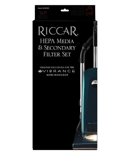 Riccar Vibrance R20P & R20D HEPA Vacuum Filters Part # RF20DP