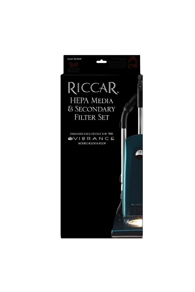 Riccar Vibrance R20P & R20D HEPA Vacuum Filters Part # RF20DP