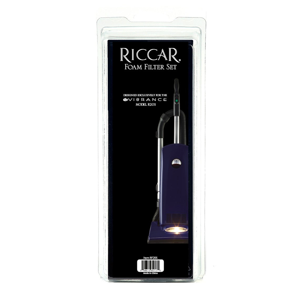 Riccar Vibrance Standard R20S Filter Set # RF20S