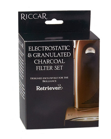 Riccar Retriever Granulated Charcoal Filter Set, Original Riccar Part # RF5DG