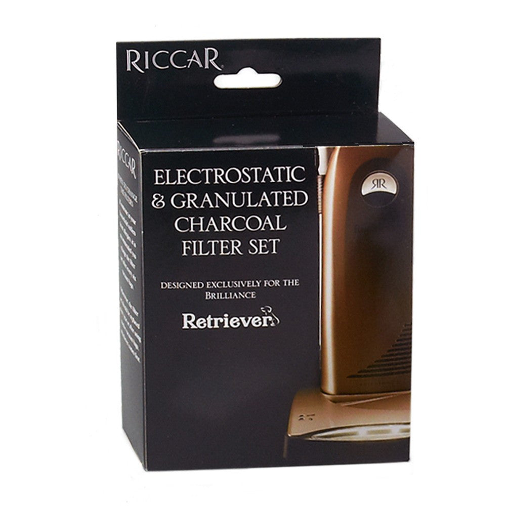 Riccar Retriever Granulated Charcoal Filter Set, Original Riccar Part # RF5DG