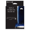 Riccar Brilliance Premium & Brilliance Deluxe HEPA & Electrostatic/Charcoal Vacuum Filters