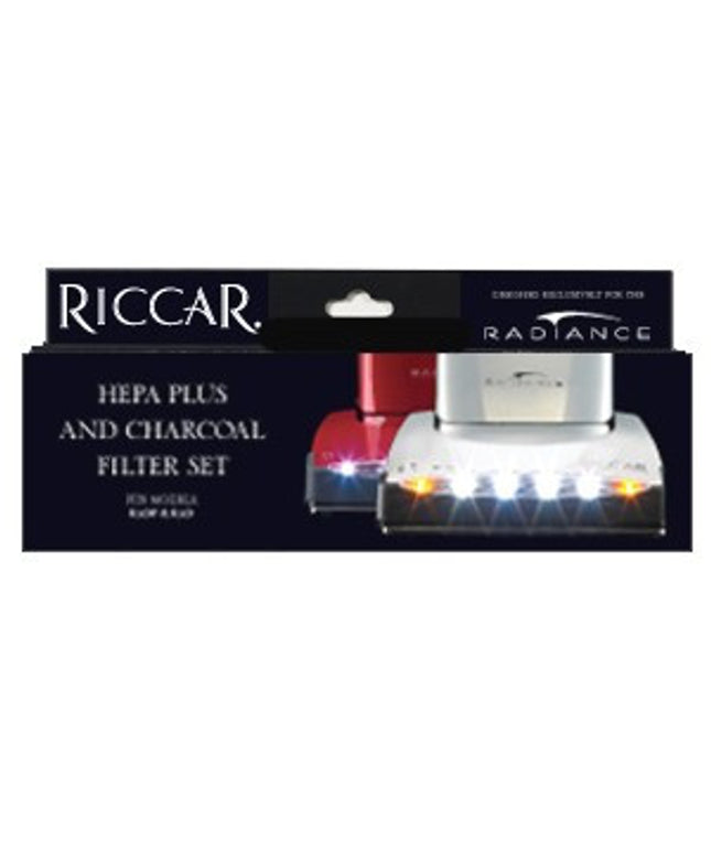 Riccar Premium Radiance HEPA Plus and Charcoal Vacuum Filter Set, Original Riccar Part # RF9U-1