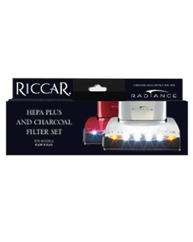 Riccar Premium Radiance HEPA Plus and Charcoal Vacuum Filter Set, Original Riccar Part # RF9U-1