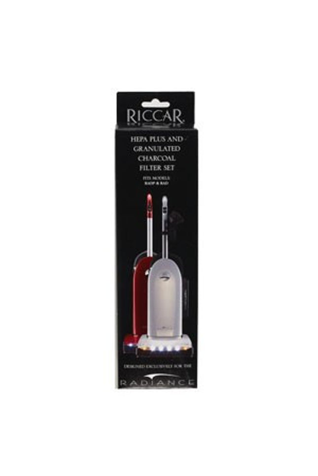 Riccar Premium Radiance HEPA Plus & Granulated Charcoal Vacuum Filter Set Part # RF9UG-1