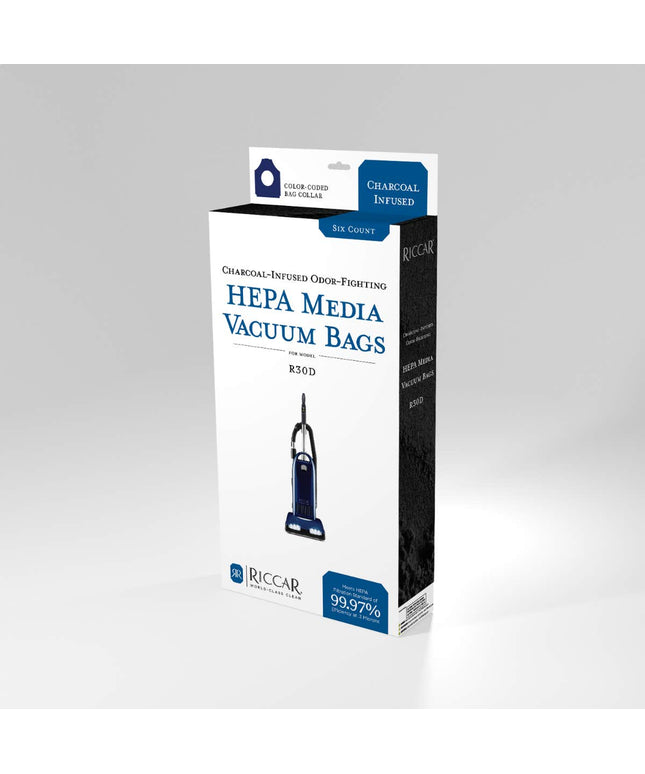 Riccar Brilliance R30 Series HEPA Vacuum Bags (6 Pack)