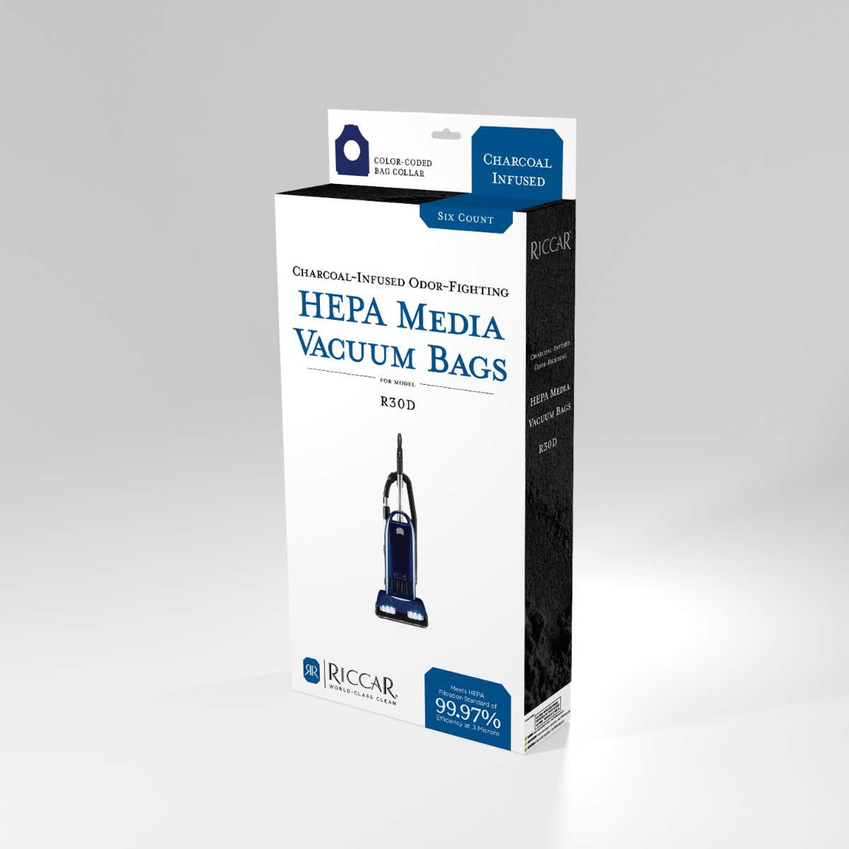 Riccar Brilliance R30 Series HEPA Vacuum Bags (6 Pack) Vacuums Unlimited