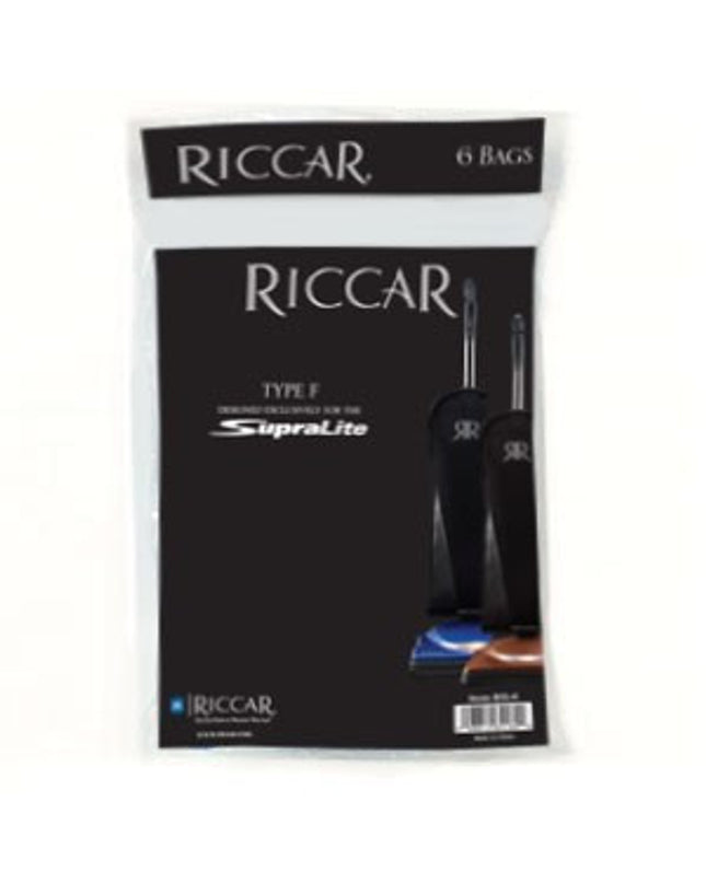 Riccar SupraLite Upright Paper Vacuum Bags (6 Pack) Part # RSL-6